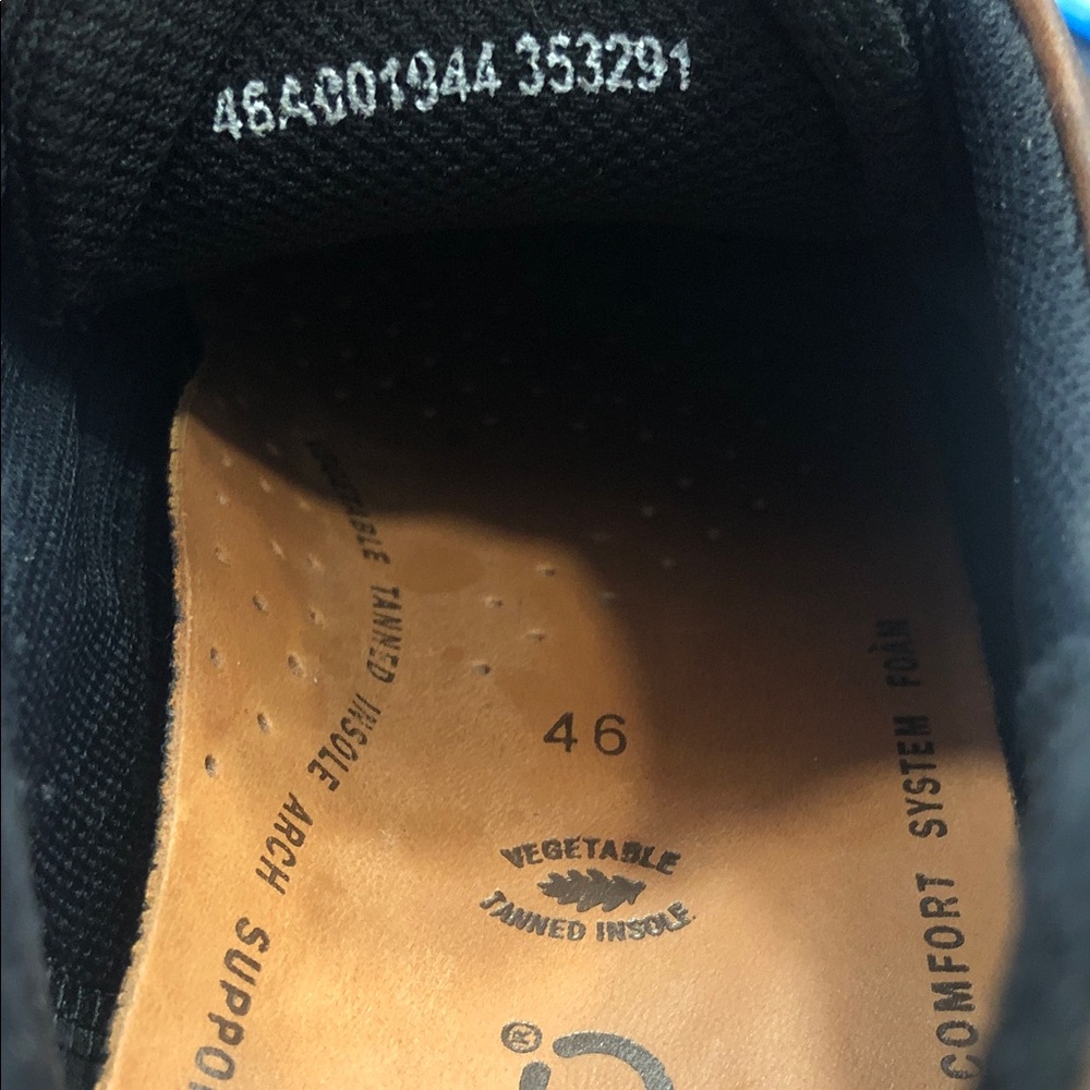 ECCO Track GORE-TEX Brown Leather Walking Shoes – Men’s EU 46 / US 12–12.5 - Picture 16 of 16